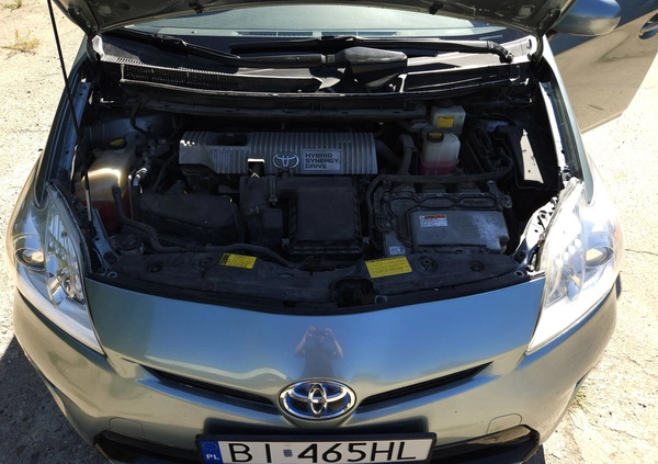 Toyota Prius cena 37000 przebieg: 338000, rok produkcji 2012 z Sokółka małe 56